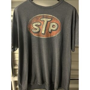 STP Authentic Logo T Shirt Gray Mens Size XL